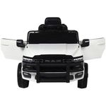carro elétrico belfix dodge ram 24v branco bel 947201