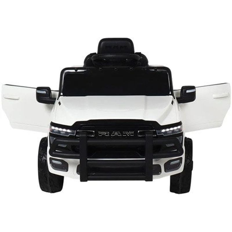carro elétrico belfix dodge ram 24v branco bel 947201
