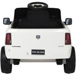 carro elétrico belfix dodge ram 24v branco bel 947201