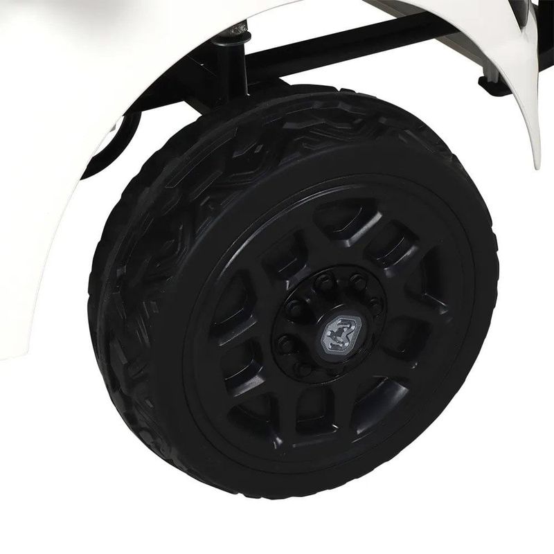 carro elétrico belfix dodge ram 24v branco bel 947201