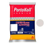rejunte flexível cerâmica e pedras portokoll 1kg marfim (mp)