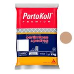 rejunte flexível cerâmica e pedras portokoll 1kg bege (mp)