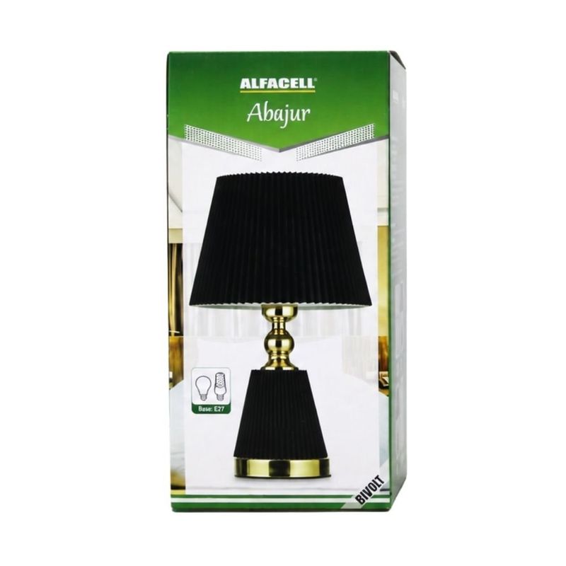 abajur bivolt alfacell 40w bocal e27 sortido al55070 (mp)