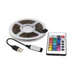 fita led alfacell rgb 5 metros com controle remoto 1213 (mp)