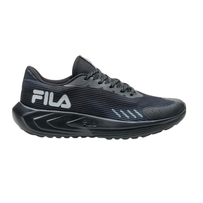 tênis casual masculino n°42 fila sprint preto e grafite (mp)