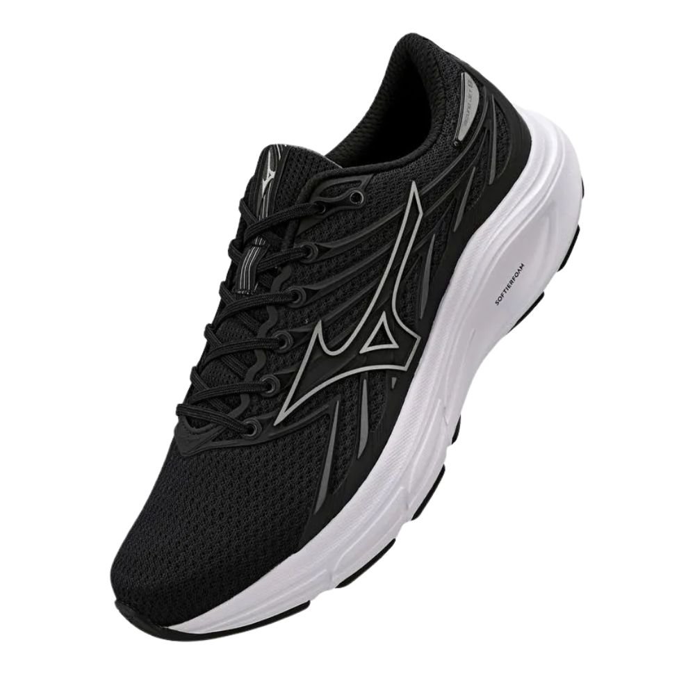 めん　0808 Tênis Corrida Masculino n°39 Mizuno Jet 8 Preto