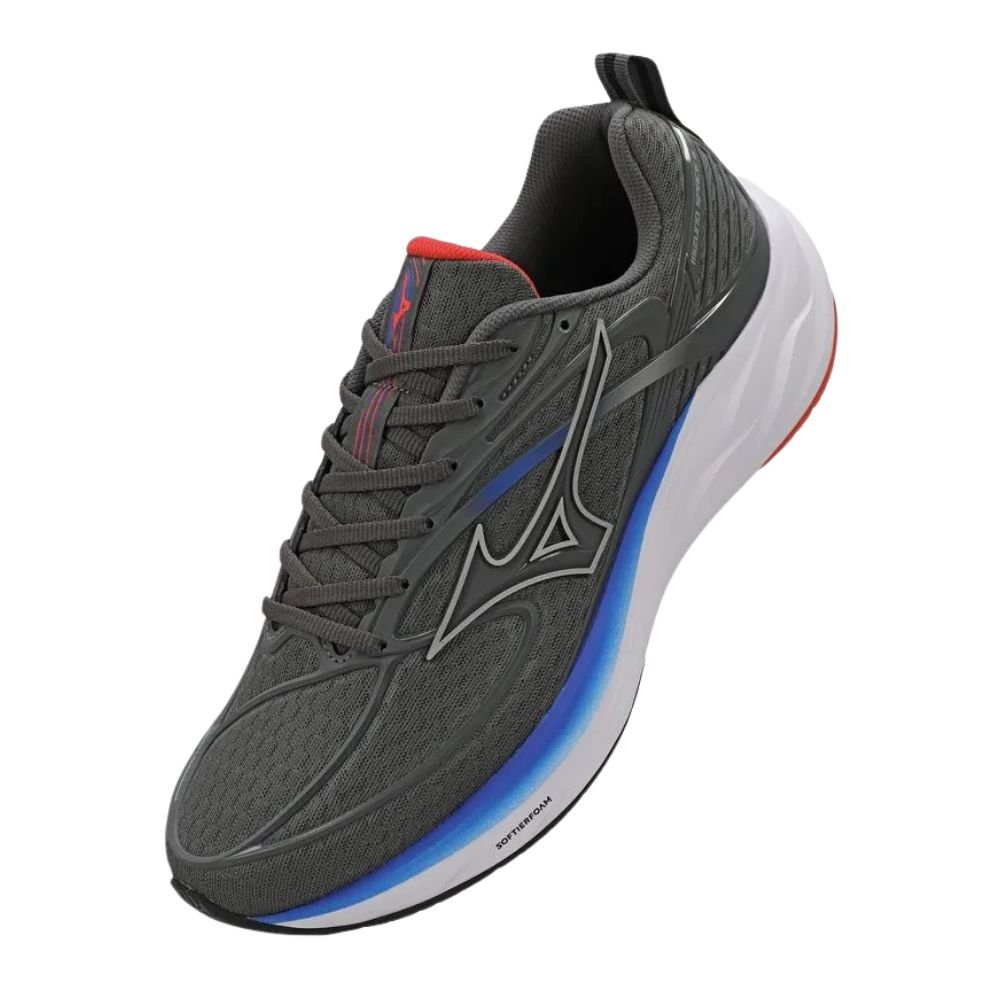 Tênis Corrida Masculino N°42 Mizuno Space 6 Cinza