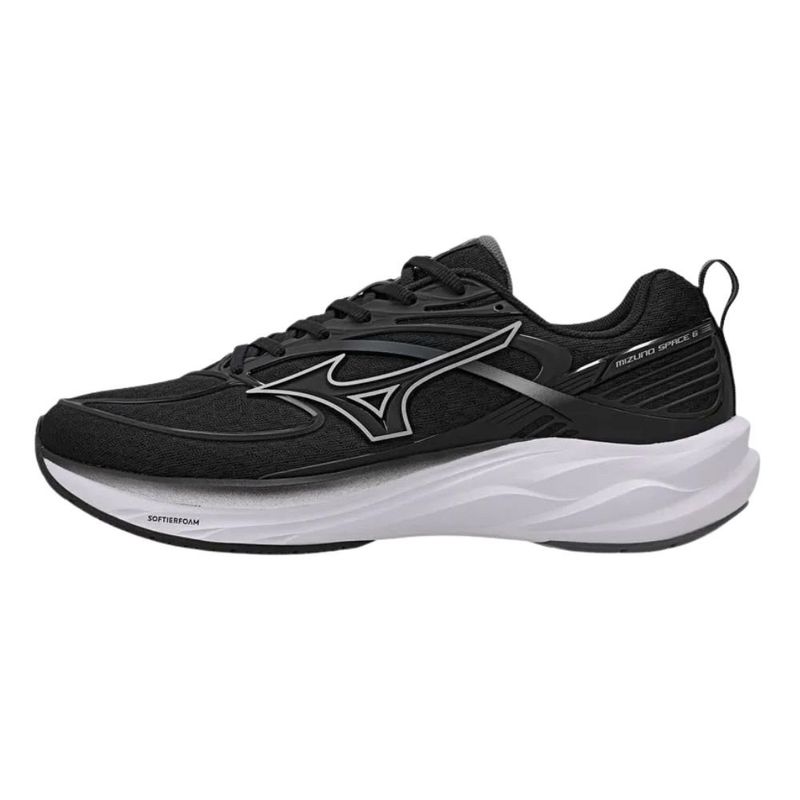 jun  Tênis Corrida Masculino N°42 Mizuno Space 6 Preto