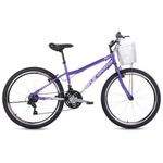 bicicleta houston velora aro 26 roxo