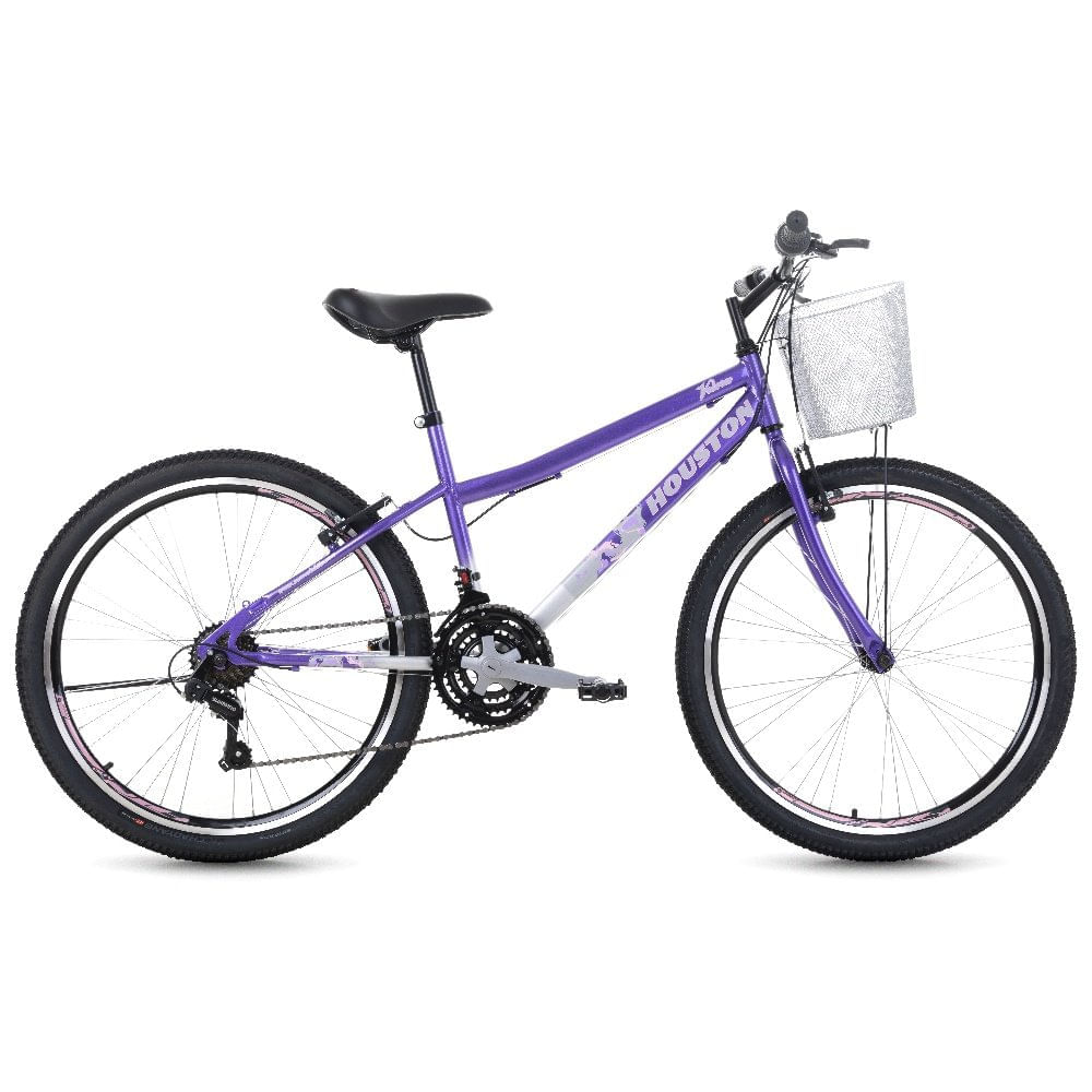 Bicicleta Houston Velora Aro 26 Roxo