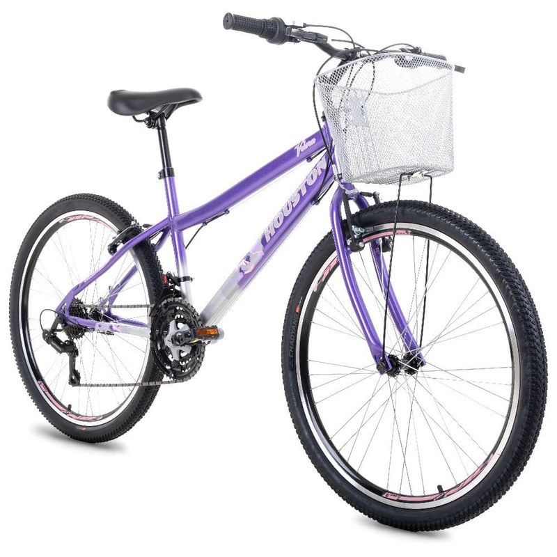 bicicleta houston velora aro 26 roxo