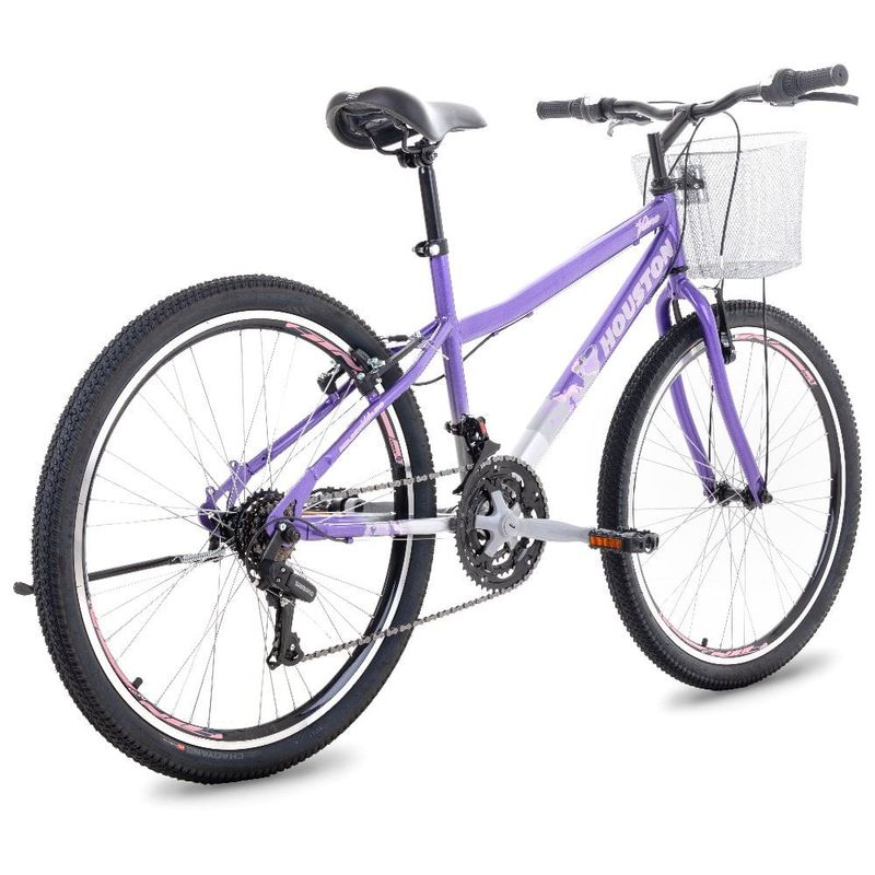 bicicleta houston velora aro 26 roxo