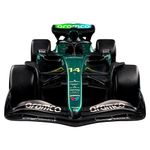 carrinho de controle remoto candide 7 funções aston martin 1:20 53005