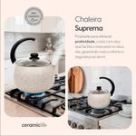chaleira brinox suprema 2l vanilha 7244/155