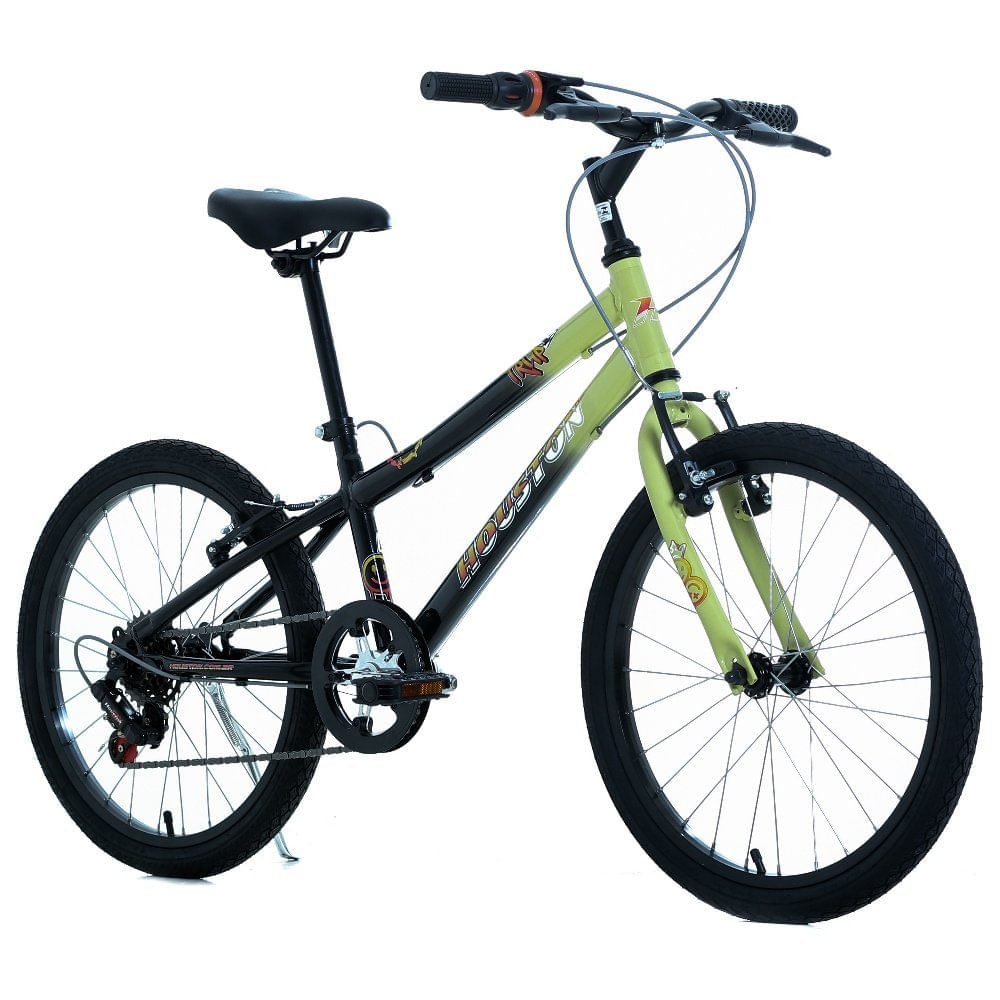 Bicicleta Houston Trup Aro 20 Amarela e Preta