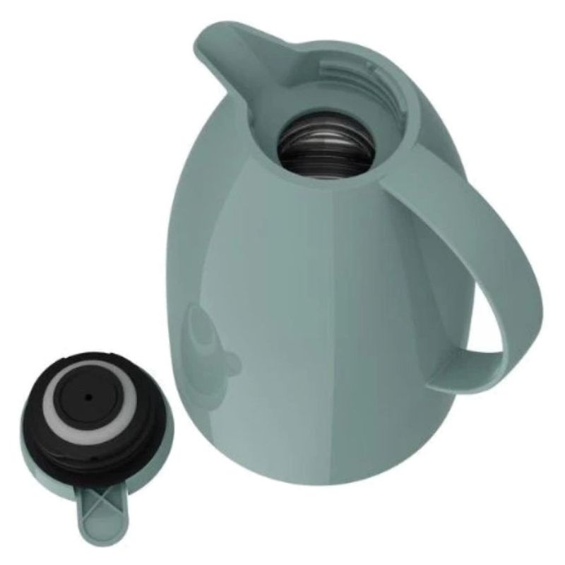 bule térmico invicta viena com gatilho 1 litro 100300042401 verde salvia
