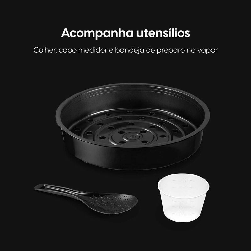 panela de arroz elgin visio glass 5,5 xícaras 400 watts (mp)