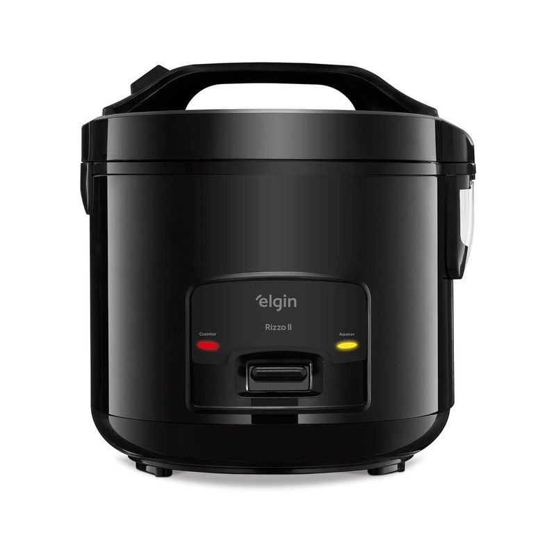 panela de arroz elétrica elgin rizzo ii 10 xícaras 700 watts preto (mp)
