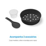panela de arroz elétrica elgin rizzo ii 10 xícaras 700 watts preto (mp)