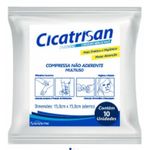 compressa sanfarma não aderente com 10 unidades (mp)