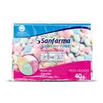 algodão sanfarma sancare bola colorido 40g (mp)