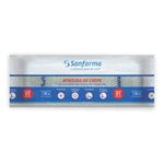 atadura crepe sanfarma 10cm x 1,8m com 12 unidades (mp)