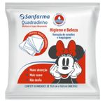 algodão sanfarma minnie quadrado com 10 unidades (mp)