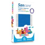 hastes flexíveis kids sanfarma pocoyo com 75 unidades (mp)