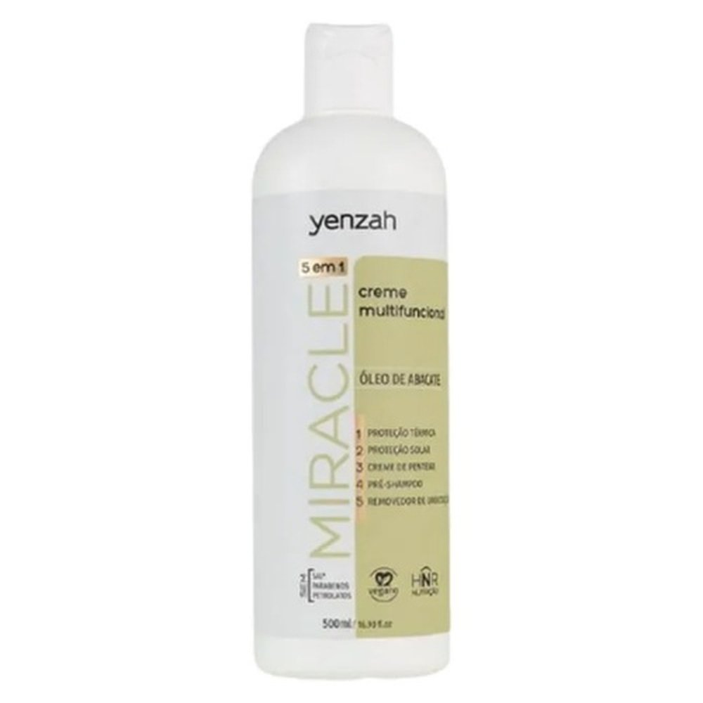 Shampoo Yenzah Miracle Abacate 500ml Petunia Classy