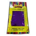 cortina metalizada ibrink roxa 1x2m (mp)