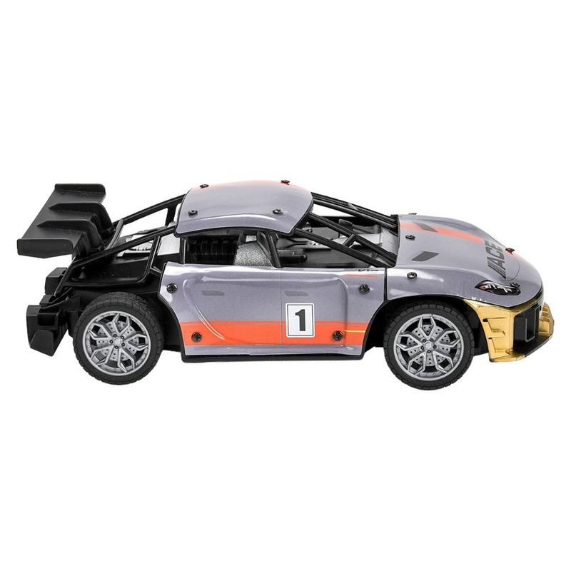 carrinho de controle remoto polibrinq metalicars race metal car204
