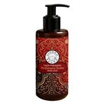loção hidratante giorno bagno perfumaria árabe rose oud 250ml