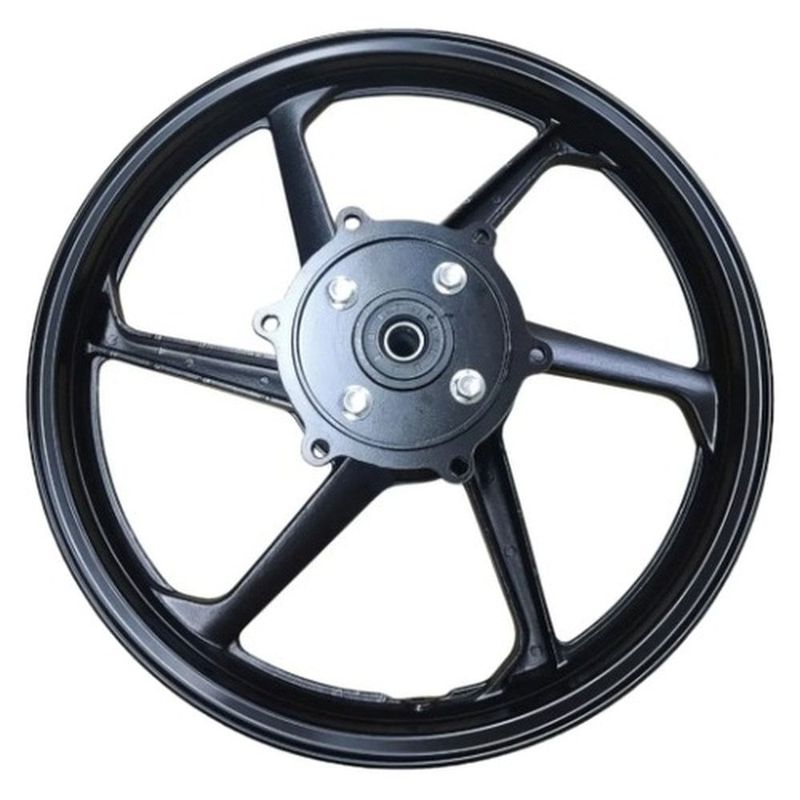 aro liga leve traseiro bhd nxr bros 125/150 6 pontas preto (mp)