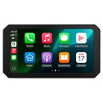 central multimídia stallion g-6 6 polegadas android auto e apple carplay para moto universal (mp)