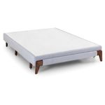 cama americana queen baumon cairo bi-partida 158x198x28cm