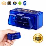scanner automotivo xiongzhi obd2 mini azul elm327 e-bi