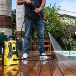 lavadora de pressão karcher 1500psi 1400w 300l/h amarelo e preto 19943810