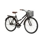 bicicleta free action paradise aro 26 preto brilhante (mp)