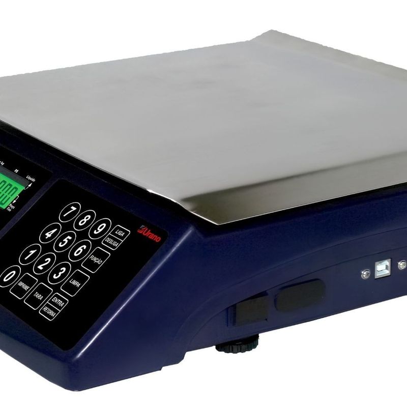 balança urano pop light 31kg com cabo usb azul (mp)