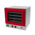 forno industrial progás turbo elétrico 220 volts vermelho prp-004 g2 (mp)