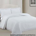 colcha casal camesa renascença 3 peças 220x240cm sortido (mp)