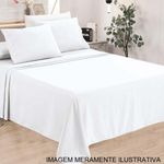 jogo de cama casal camesa renascença 3 peças sortido 12040 (mp)
