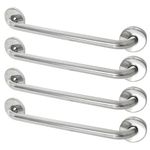 conjunto de 4 peças barra de apoio para banheiro xiongzhi inox 30cm e-bi