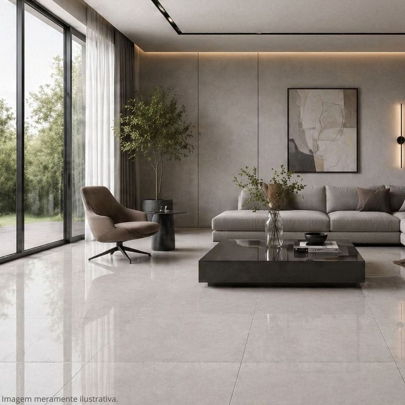 piso cerâmico retificado polido rocha cerâmica pr7092 70x70cm caixa 3,43m² (mp)