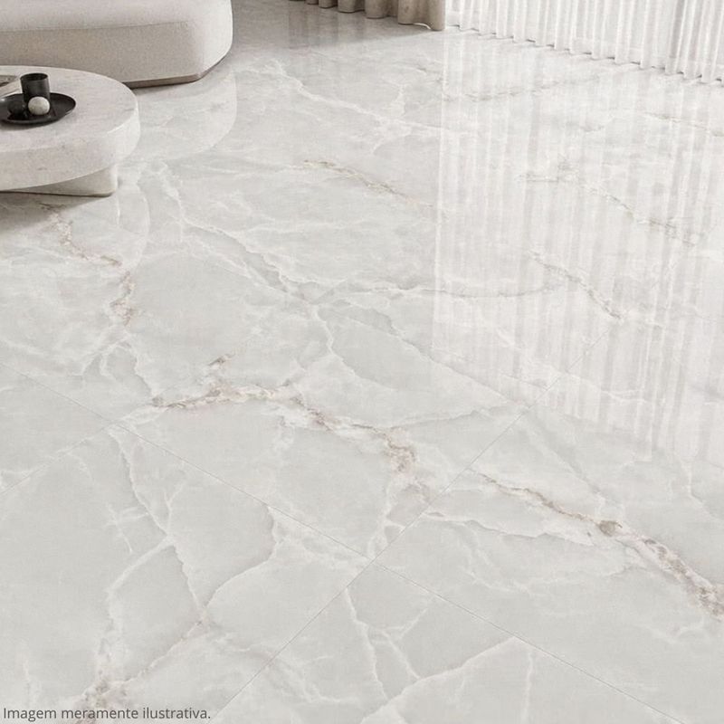 piso cerâmico retificado polido rocha cerâmica pr7099 70x70cm caixa 3,43m² (mp)