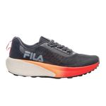 tênis corrida masculino nº 39 fila skywind preto e vermelho (mp)
