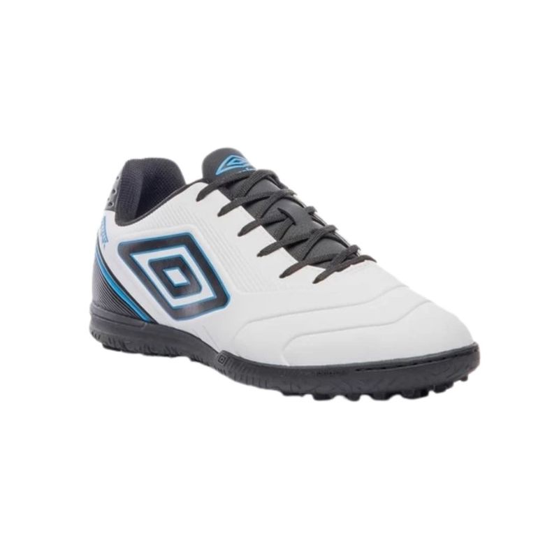 chuteira society nº 39 umbro attak iii branco e azul (mp)