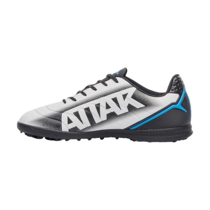 chuteira society nº 40 umbro attak iii branco e azul (mp)