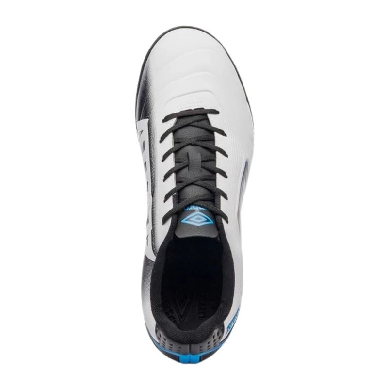 chuteira society nº 40 umbro attak iii branco e azul (mp)