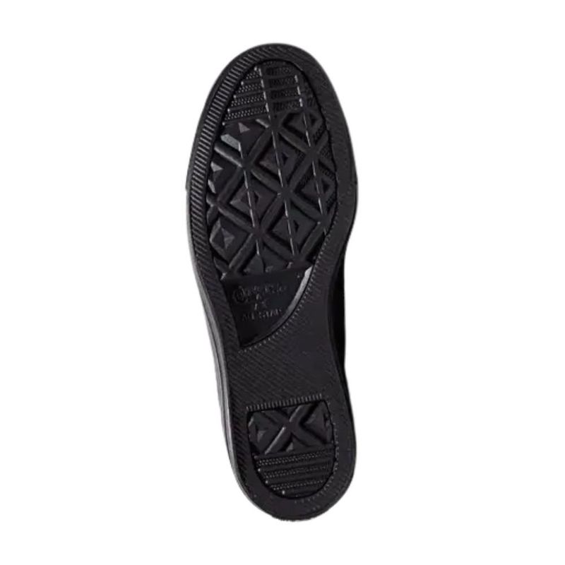 tênis casual feminino nº 38 converse all star cano alto monochrome chuck taylor preto (mp)